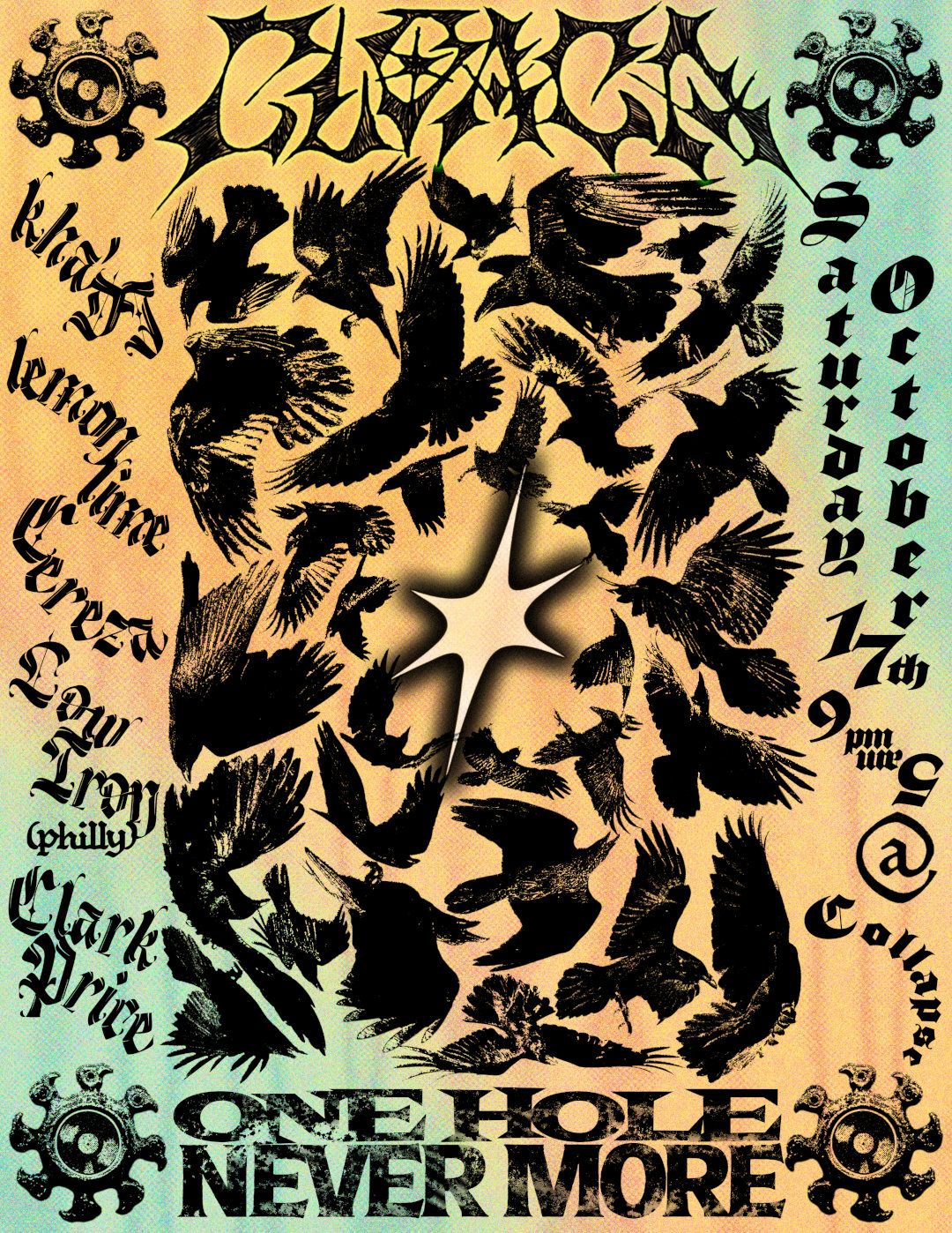Cloaca event flyer